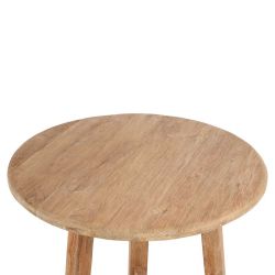 Table haute en bois