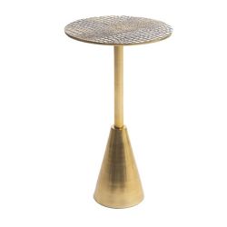 Table D'appoint Croco - Laiton