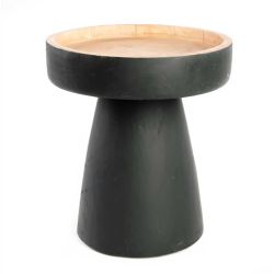 Table noir en bois bazar bizar