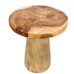 La Table D'appoint Timber Conic - Naturel - 50