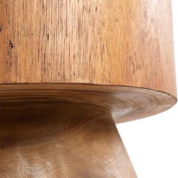 Tabouret déco en bois