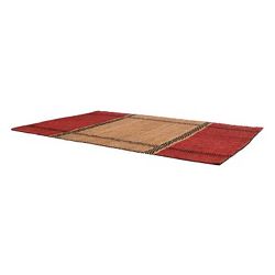 Tapis jute et groseille 160x230
