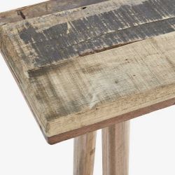 console simple en bois