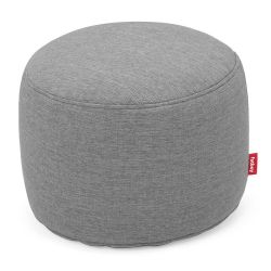 Pouf extérieur rond rock grey