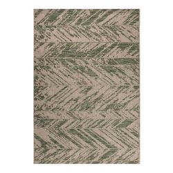 tapis exterieur beige et vert