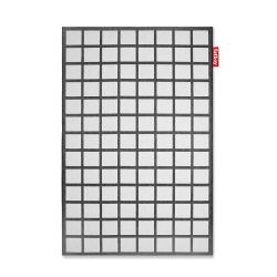 Tapis intérieur/extérieur Carpretty Fatboy noir et blanc