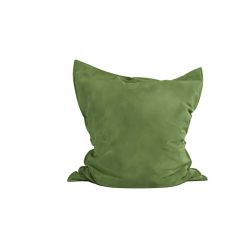 Pouf géant en velours imprimé flore