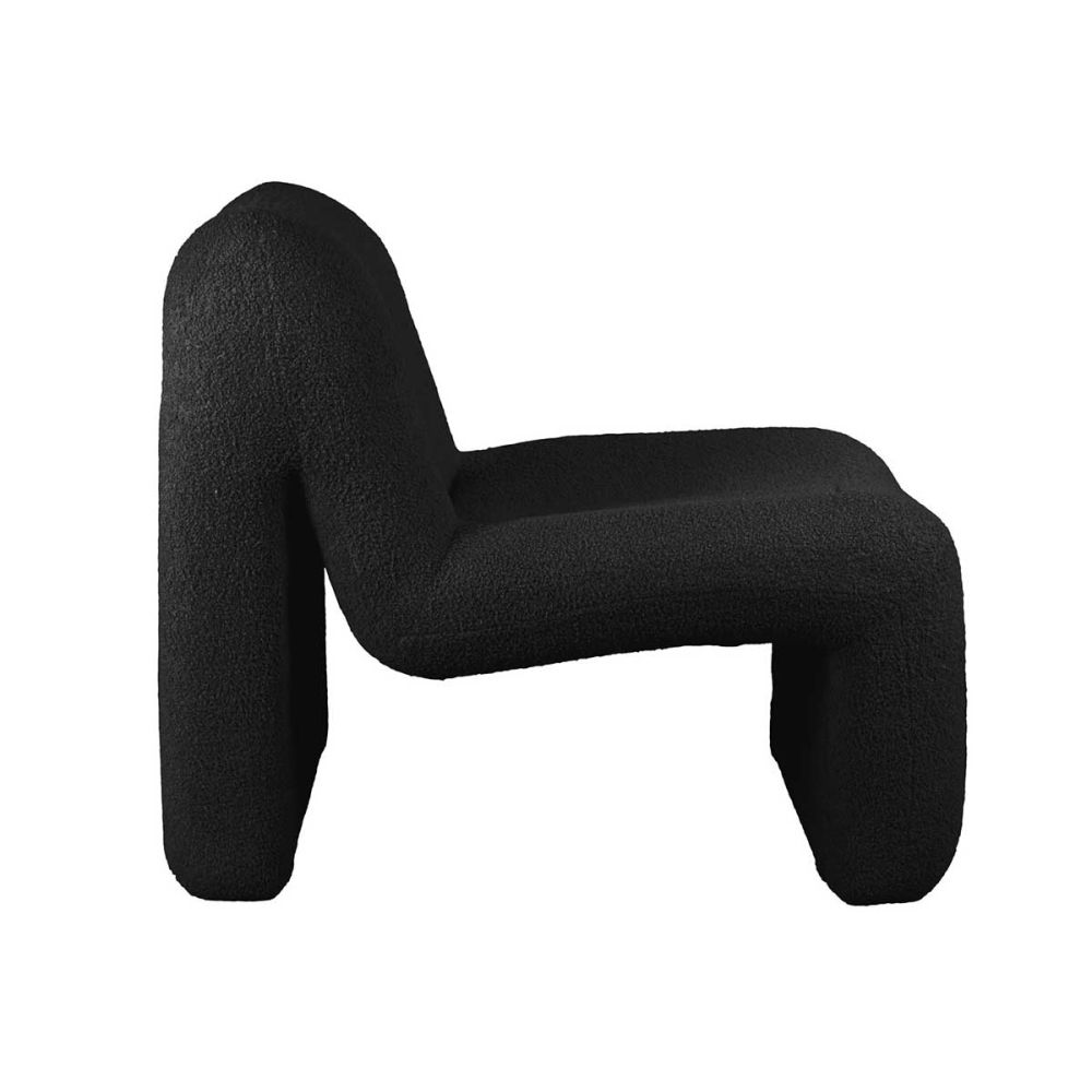 Fauteuil Fuerza noir Leitmotiv Fauteuil Fuerza noir Leitmotiv