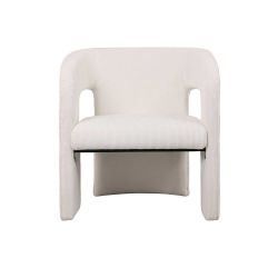 Fauteuil design blanc Vigor