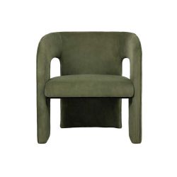 Fauteuil design vert Vigor