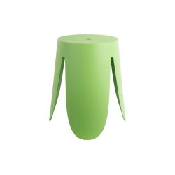Tabouret design vert fluo