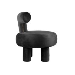 Fauteuil design noir