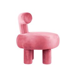 Fauteuil design rose Abrazo