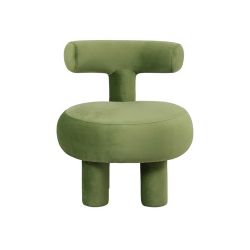 Fauteuil design vert Abrazo