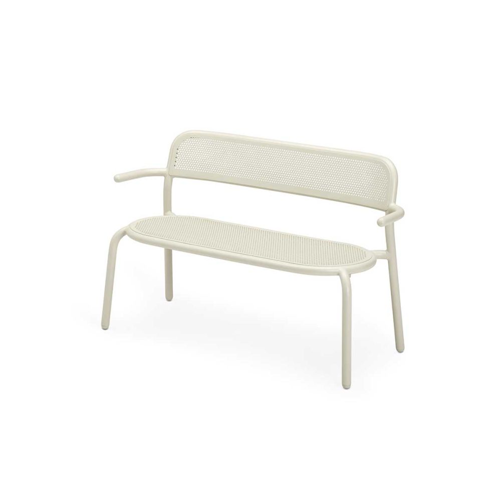 Banc d'extérieur ivoire