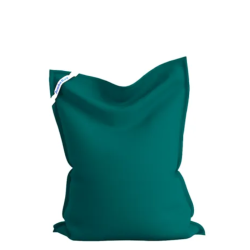 Pouf piscine bleu émeraude