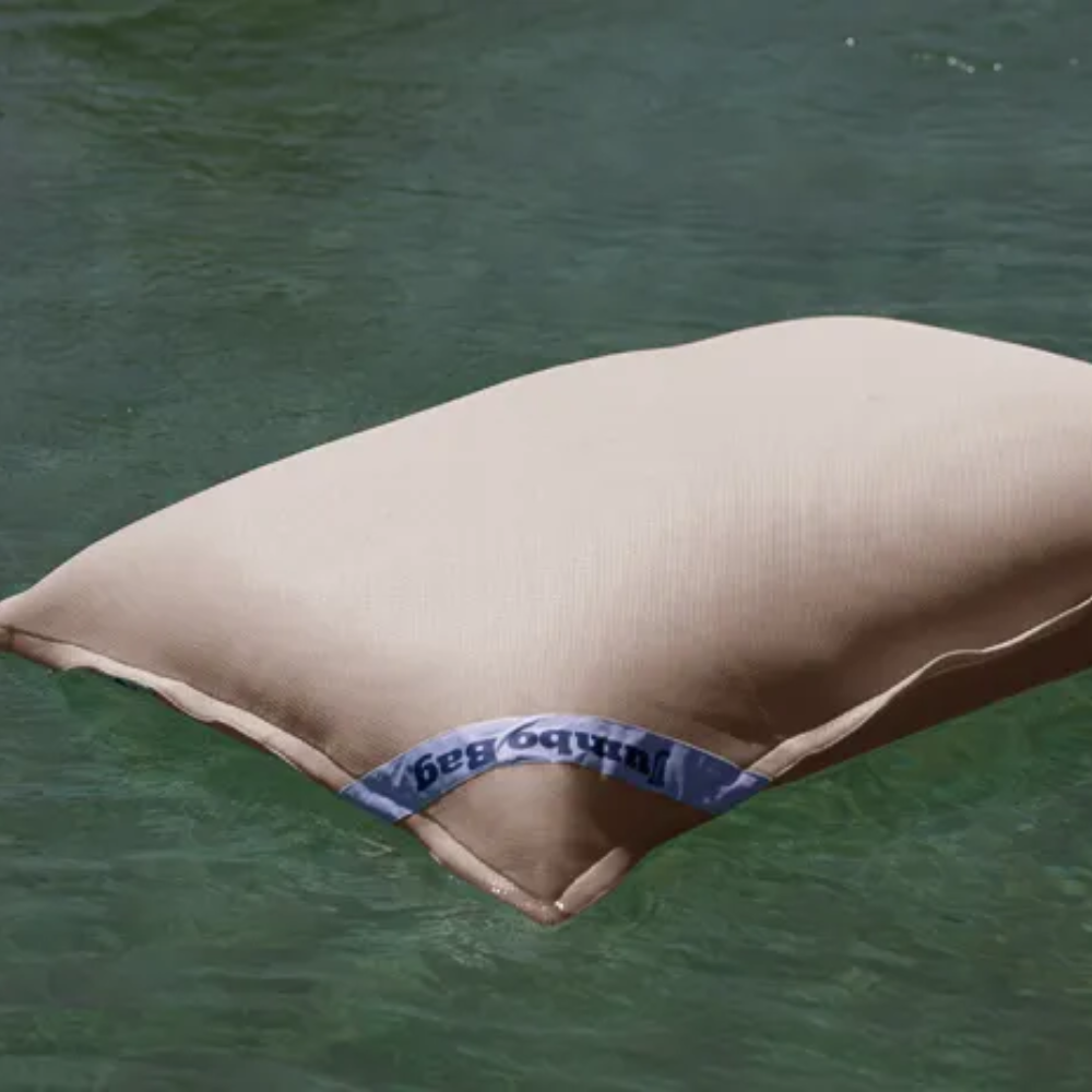 mini pouf piscine beige flottant mini pouf piscine beige flottant