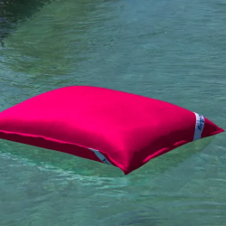 pouf piscine extérieur rose