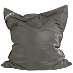 pouf gris intérieur