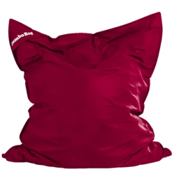 pouf jumbo bag rouge bordeaux