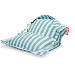 Pouf  Buggle Up outdoor strip azur