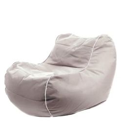 fauteuil extérieur gris perle