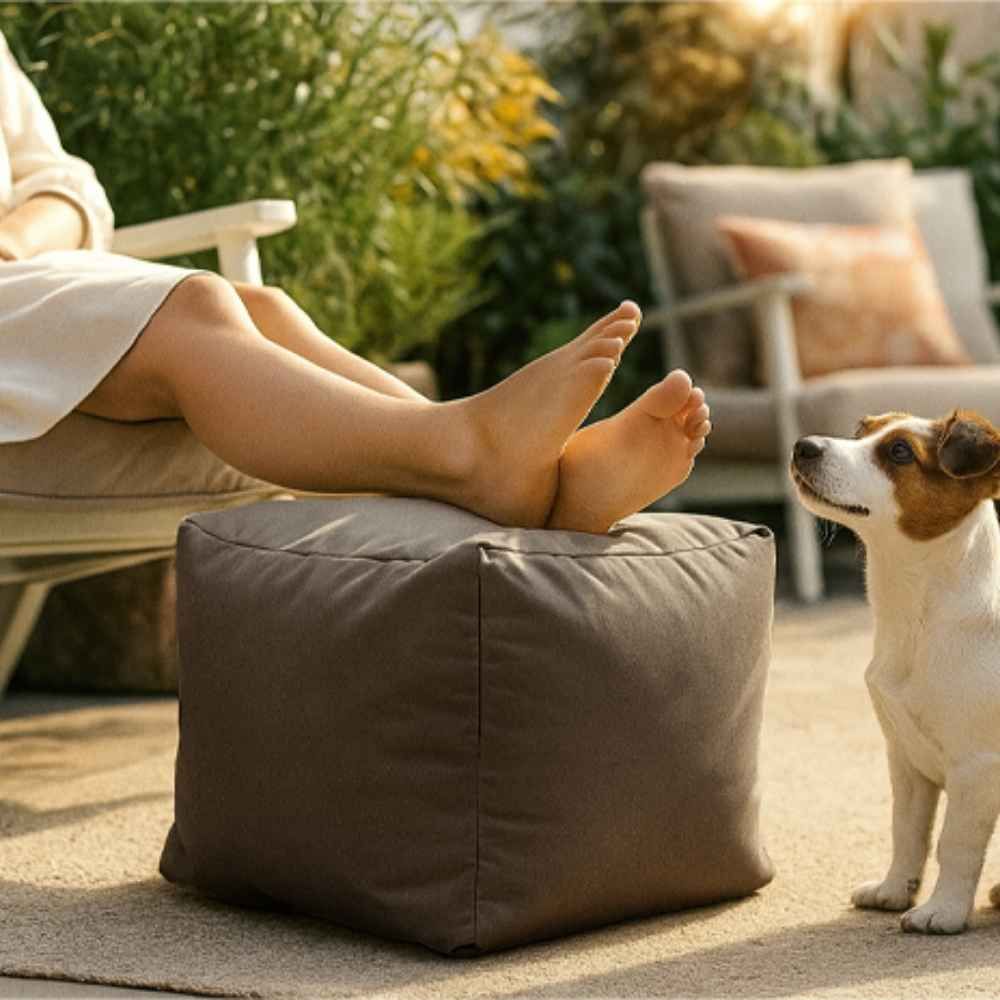 Poufs jumbobag cubes