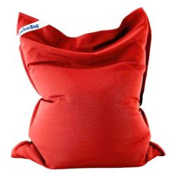 pouf géant rouge jumbo bag
