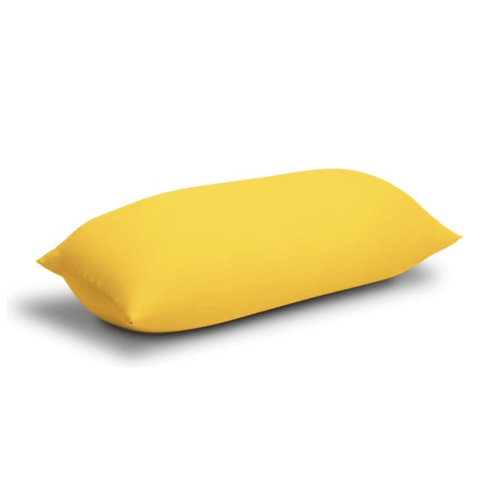 pouf ergonomique jaune