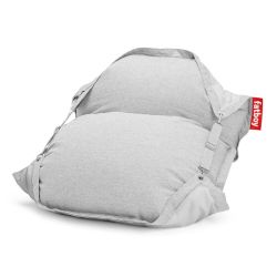 Pouf piscine gris clair