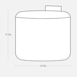 Point Canvas Cool Grey avec billes EPS