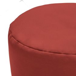 pouf école rouge d'appoint