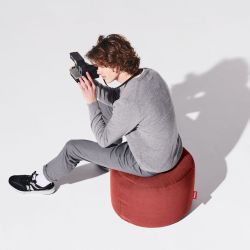pouf d'appoint fatboy rouge