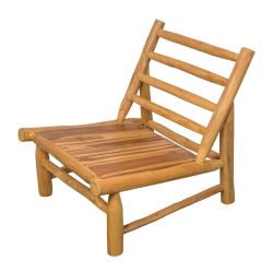 fauteuil en teck massif